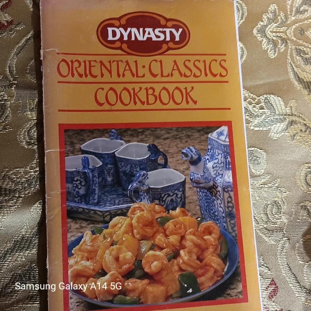 Vintage Chinese Cooking Recipe Booklet Lot Kikkoman Dynasty Stir-Fry 6pc + Clips